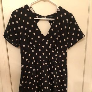 Polka dot romper